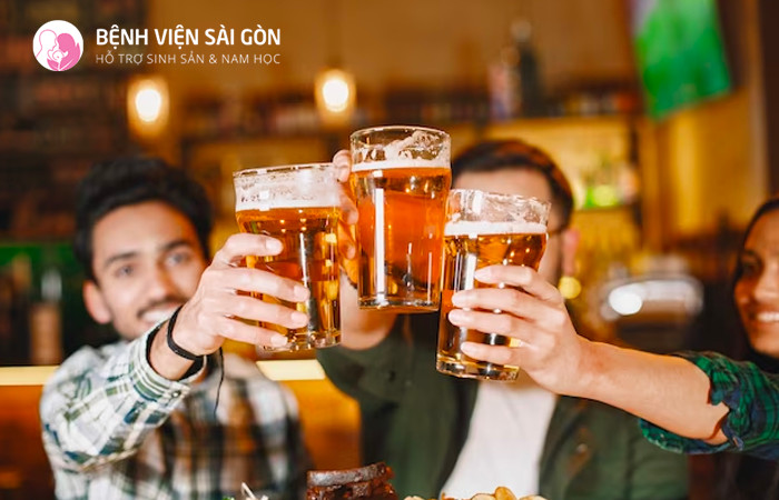 Sử dụng rượu bia và thuốc lá sẽ làm ảnh hưởng đến kết quả tinh dịch đồ