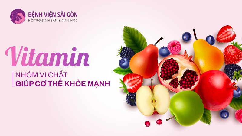 Vitamin nhóm vi chất giúp cơ thể khỏe mạnh