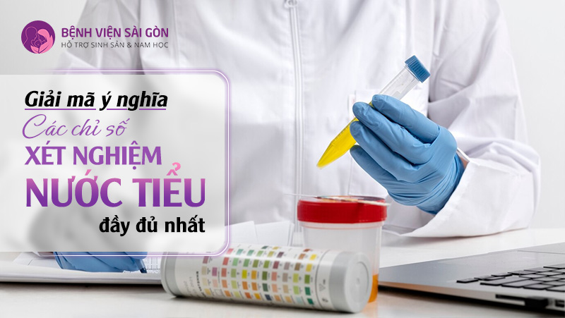 Giải mã ý nghĩ các chỉ số trong xét nghiệm nước tiểu