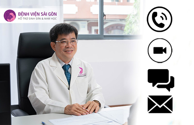 Dịch vụ tư vấn hiếm muộn trực tuyến tại Bệnh Viện HTSS & Nam Học Sài Gòn Dịch vụ tư vấn hiếm muộn trực tuyến tại Bệnh Viện HTSS & Nam Học Sài Gòn
